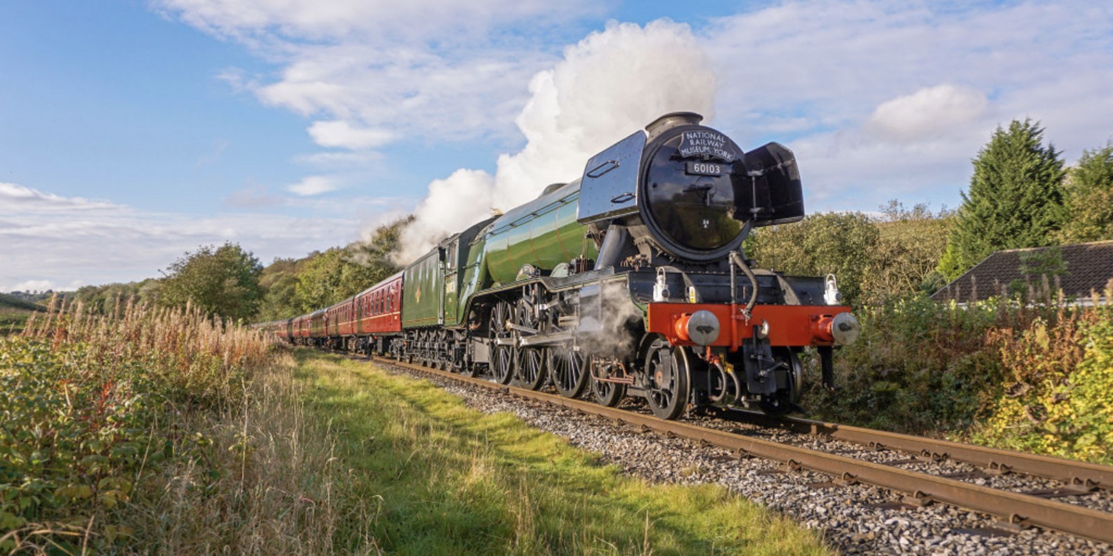 Flying Scotsman at the Watercress Line